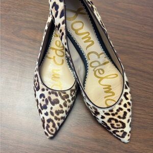 Sam Edelman Animal Print Flats